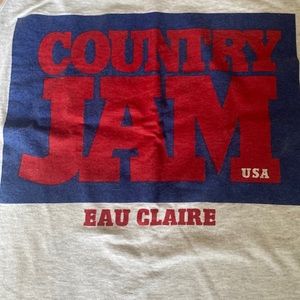 Vintage festival tank Country Jam Eau Claire Wisconsin 1995